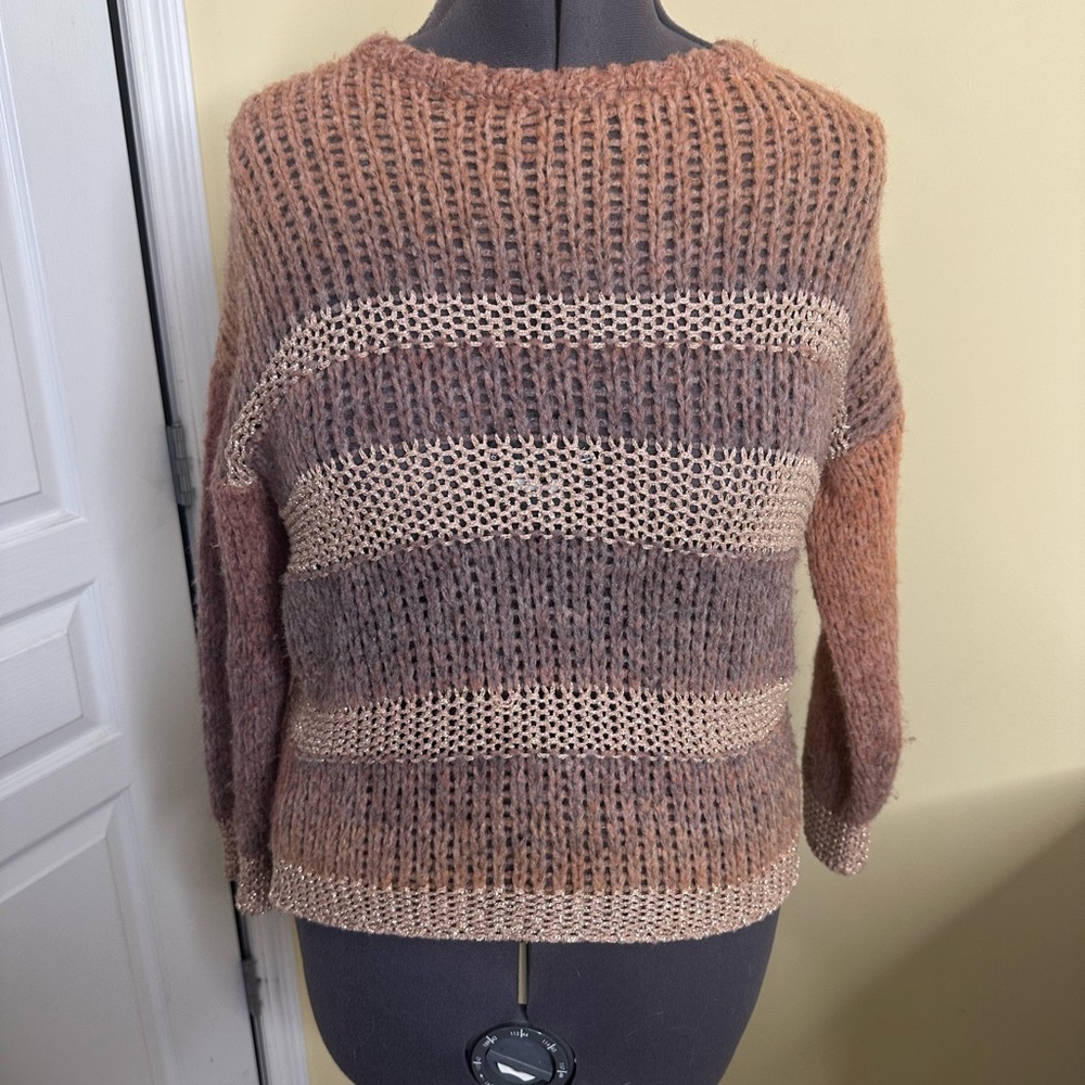 Gorgeous Dixie made in Italy cashmere /wool oversized small sweater